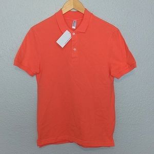 NWT American Apparel Pique Polo, Men's S